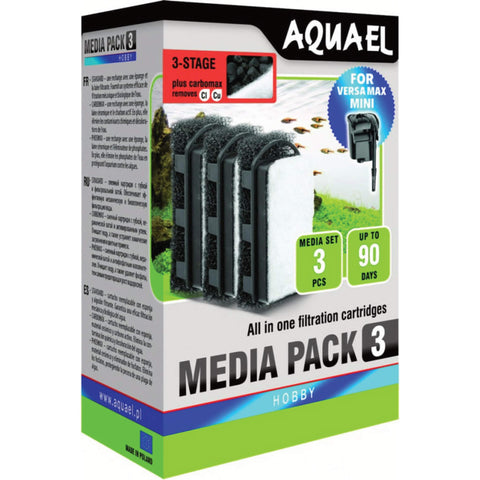 Aquael Versamax FZN Mini - Ersatzfilter Carbomax