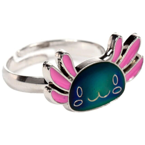 Axolotl Stimmungsring für Kinder Nummer 2