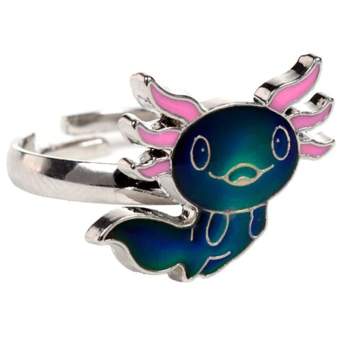 Axolotl Stimmungsring für Kinder Nummer 3