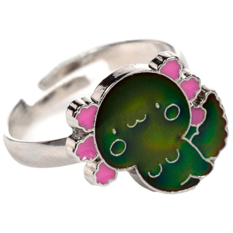 Axolotl Stimmungsring für Kinder Nummer 4