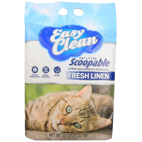 Easy Clean Katzenstreu Scoop Fresh Linen 9 kg / 14 l