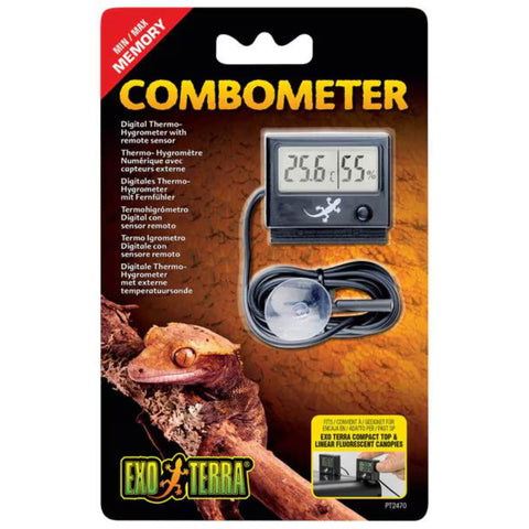 Exo Terra Combometer Thermo-Hygro Digital mit Fernsensor