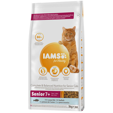 IAMS Katzenfutter Senior Ocean Fish
