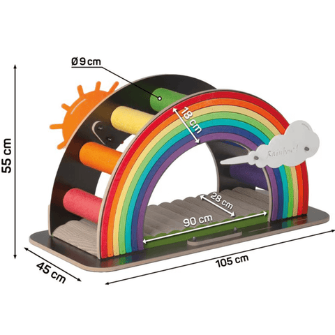 CanadianCat Katzenspielplatz Rainbow