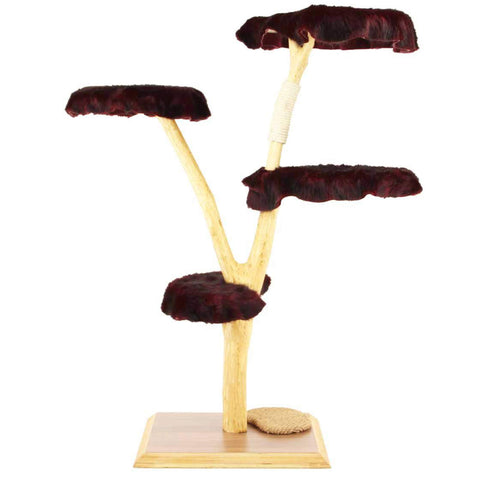 Pet Couture Katzen Naturkratzbaum mit 4 Liegeflächen Nummer 1
