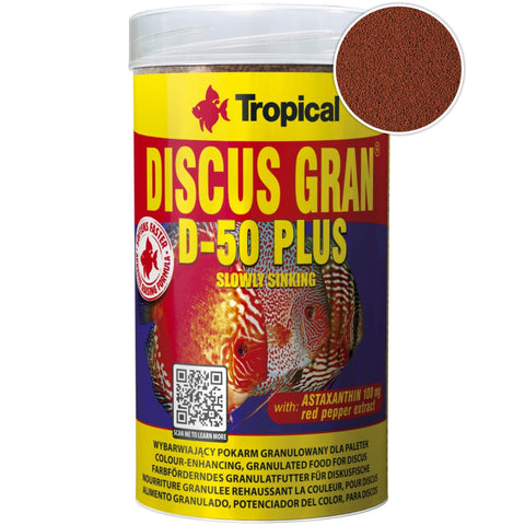 Tropical Discus Gran D-50 Plus Granulatfutter