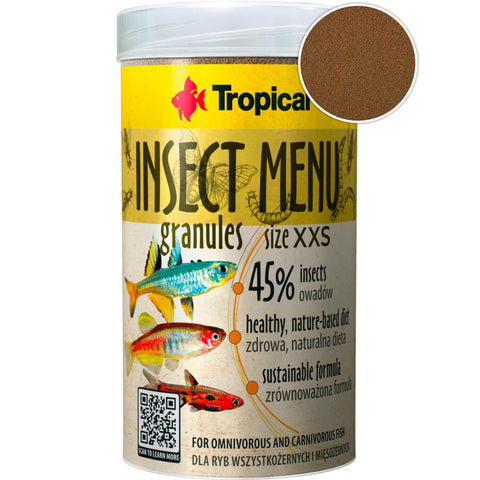 Tropical - Insect Menu Granules Size XXS