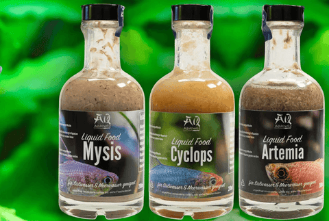 High-quality liquid fish food for your aquarium – AQUATANA