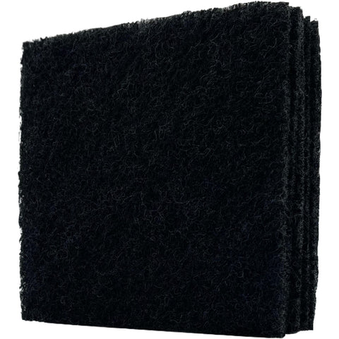 Aquarium Aktivkohlematte 10 x 10 cm 6 Stück