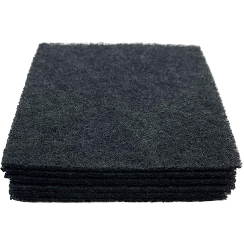 Aquarium Aktivkohlematte 13 x 13 cm 6 Stück