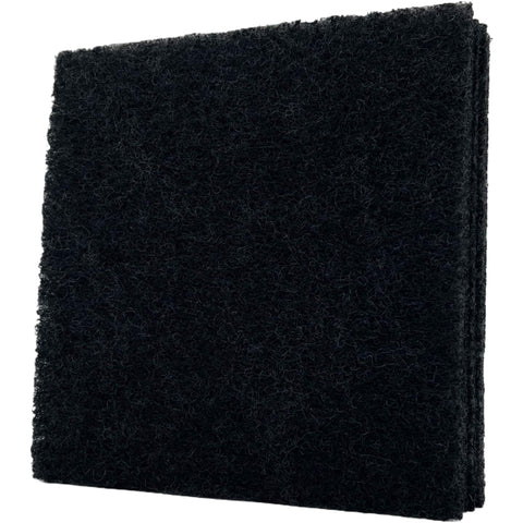 Aquarium Aktivkohlematte 13 x 13 cm 6 Stück