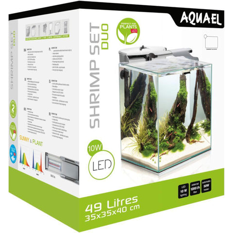 Aquael Fish&Shrimp Set Duo Bianco   - Negozio Acquari