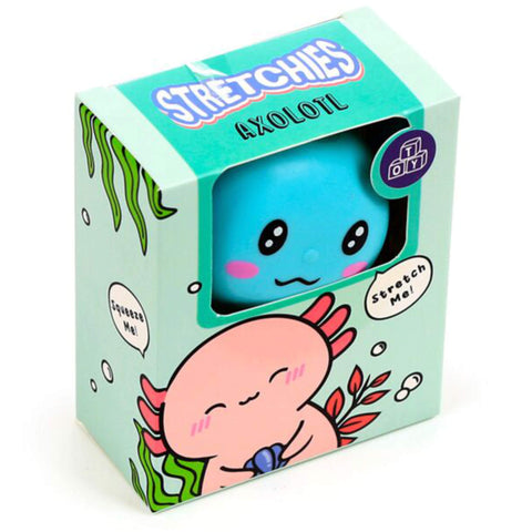 Axolotl Stretchy Blau - Anti Stress