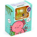 Axolotl Stretchy Glitzer Gelb - Anti Stress