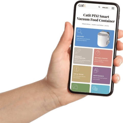 Catit Pixi Smart Vacuum Futterbehälter - 9,6 Liter