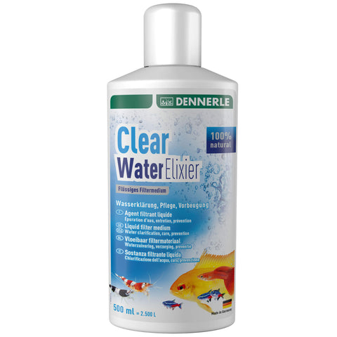 Dennerle Clear Water Elixier - Flüssiges Filtermedium