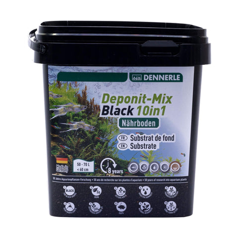 Dennerle Deponit-Mix Black 10in1 terreno di coltura