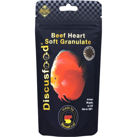 Discusfoof Beef Heart Soft Granulate