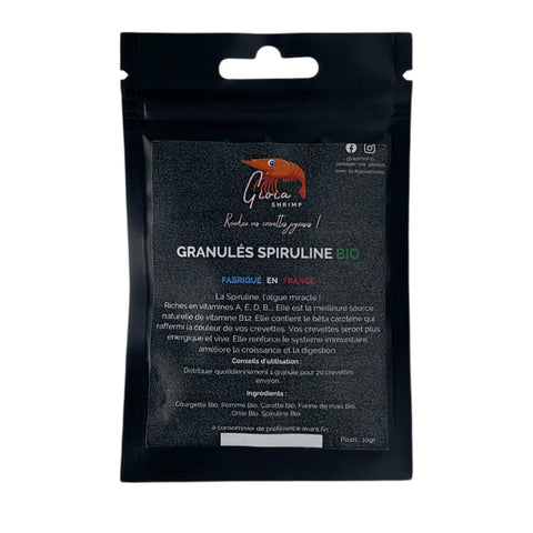 Gioiashrimp Garnelen Granulat Spirulina Bio