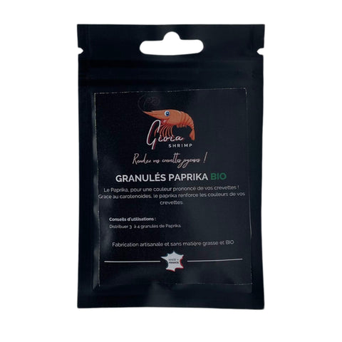 Gioiashrimp Garnelen Granulat Paprika Bio