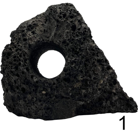 Lava Lochstein - 1 Loch Schwarz 1