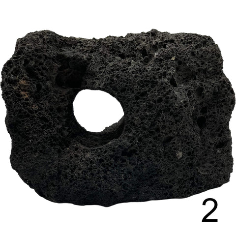 Lava Lochstein - 1 Loch Schwarz 2
