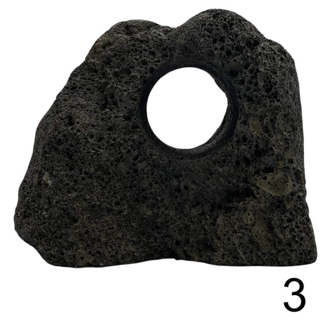 Lava Lochstein - 1 Loch Schwarz 3