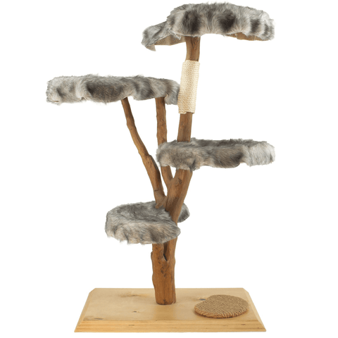 Katzen Naturkratzbaum Unikat mit 4 Liegeflächen No2