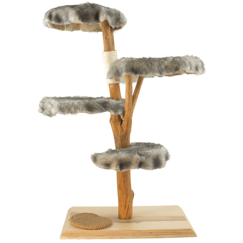 Katzen Naturkratzbaum Unikat mit 4 Liegeflächen No3