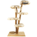 Katzen Naturkratzbaum Unikat mit 5 Liegeflächen No1