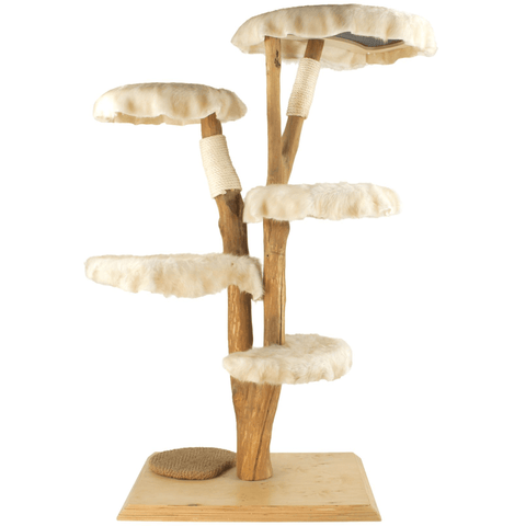 Katzen Naturkratzbaum Unikat mit 5 Liegeflächen No5
