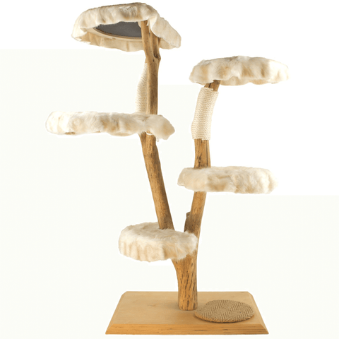 Katzen Naturkratzbaum Unikat mit 5 Liegeflächen No9