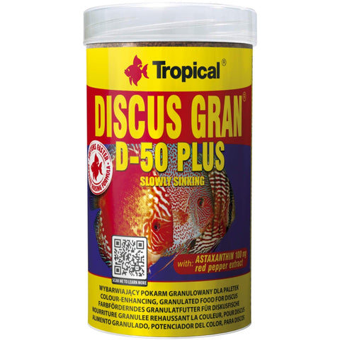 Tropical Discus Gran D-50 Plus Granulatfutter