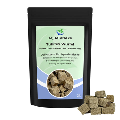 Tubifex (Bachröhrenwürmer) Würfel 25g